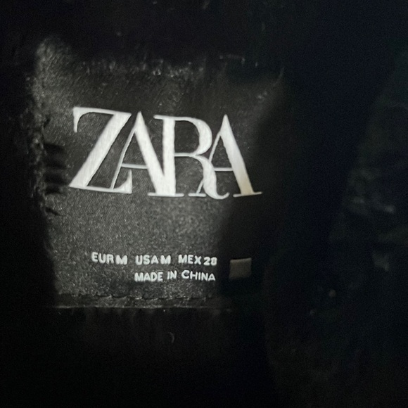 ZARA - Black Jacket. New With Tags. Size Medium. - Picture 9 of 12